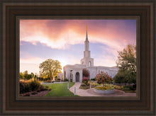 Load image into Gallery viewer, Sacramento Sunset Open Edition Canvas / 12 X 18 Brown Frame Art
