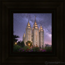 Load image into Gallery viewer, Salt Lake Celestial Open Edition Canvas / 6 X Frame B 9 3/4 Art