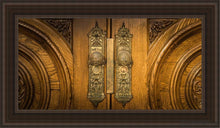 Load image into Gallery viewer, Salt Lake Eternal Doors Open Edition Canvas / 15 X 30 Brown Frame Art