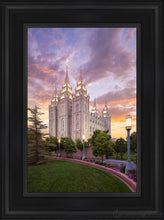 Load image into Gallery viewer, Salt Lake Eternal Progression Open Edition Canvas / 12 X 18 Black Frame Art