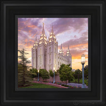 Load image into Gallery viewer, Salt Lake Eternal Progression Open Edition Canvas / 12 X Black Frame Art