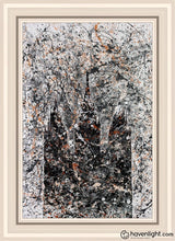 Load image into Gallery viewer, Salt Lake Temple Refuge From The Storm Open Edition Canvas / 20 X 30 Gray Frame Art