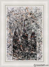 Load image into Gallery viewer, Salt Lake Temple Refuge From The Storm Open Edition Canvas / 24 X 36 Gray Frame Art