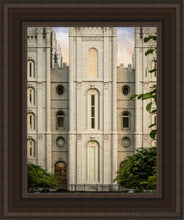Load image into Gallery viewer, Salt Lake The Morning Breaks Open Edition Canvas / 11 X 14 Brown Frame Art