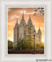 Load image into Gallery viewer, Salt Lake - The Promise Open Edition Canvas / 11 X 14 White Frame Art