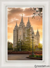 Load image into Gallery viewer, Salt Lake - The Promise Open Edition Canvas / 14 X 21 White Frame Art
