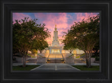 Load image into Gallery viewer, San Antonio Fiery Glow Open Edition Canvas / 14 X 21 Black Frame Art