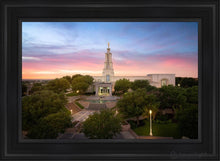 Load image into Gallery viewer, San Antonio Sky Open Edition Canvas / 24 X 36 Black Frame Art