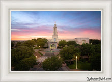 Load image into Gallery viewer, San Antonio Sky Open Edition Canvas / 24 X 36 White Frame Art
