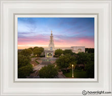 Load image into Gallery viewer, San Antonio Sky Open Edition Canvas / 8 X 10 White Frame Art