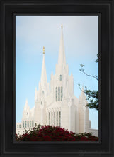 Load image into Gallery viewer, San Diego California Magenta Views Open Edition Canvas / 24 X 36 Black Frame Art