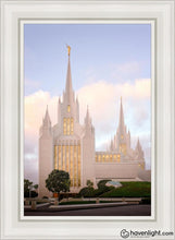 Load image into Gallery viewer, San Diego Pastel Open Edition Canvas / 24 X 36 White Frame Art