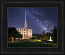 Load image into Gallery viewer, Seattle Celestial Open Edition Canvas / 11 X 14 Black Frame Art