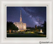 Load image into Gallery viewer, Seattle Celestial Open Edition Canvas / 11 X 14 White Frame Art