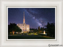 Load image into Gallery viewer, Seattle Celestial Open Edition Canvas / 12 X 18 White Frame Art