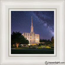 Load image into Gallery viewer, Seattle Celestial Open Edition Canvas / 12 X White Frame Art