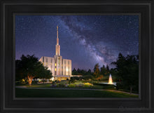 Load image into Gallery viewer, Seattle Celestial Open Edition Canvas / 24 X 36 Black Frame Art