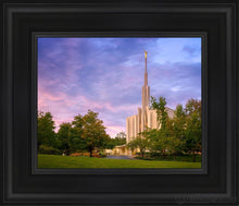 Load image into Gallery viewer, Seattle Evening Panorama Open Edition Canvas / 8 X 10 Black Frame Art