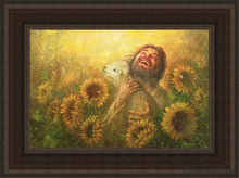 Load image into Gallery viewer, Seeds Of Joy Open Edition Canvas / 12 X 18 Brown Frame Art