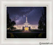 Load image into Gallery viewer, Spokane Celestial Open Edition Canvas / 11 X 14 White Frame Art