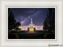 Load image into Gallery viewer, Spokane Celestial Open Edition Canvas / 12 X 18 White Frame Art