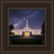 Load image into Gallery viewer, Spokane Celestial Open Edition Canvas / 12 X Brown Frame Art
