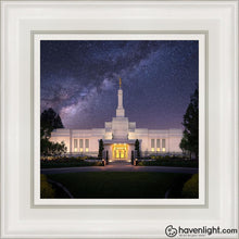 Load image into Gallery viewer, Spokane Celestial Open Edition Canvas / 12 X White Frame Art