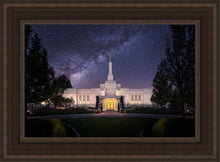 Load image into Gallery viewer, Spokane Celestial Open Edition Canvas / 14 X 21 Brown Frame Art