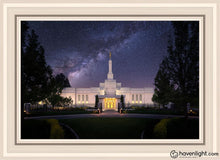 Load image into Gallery viewer, Spokane Celestial Open Edition Canvas / 20 X 30 White Frame Art