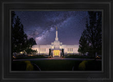 Load image into Gallery viewer, Spokane Celestial Open Edition Canvas / 24 X 36 Black Frame Art