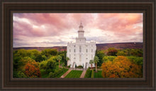 Load image into Gallery viewer, St. George Aerial Open Edition Canvas / 15 X 30 Brown Frame Art