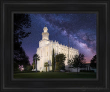 Load image into Gallery viewer, St. George Celestial Open Edition Canvas / 11 X 14 Black Frame Art