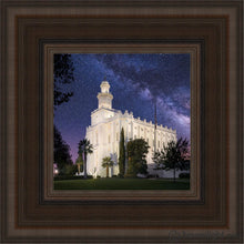 Load image into Gallery viewer, St. George Celestial Open Edition Canvas / 6 X Brown Frame Art