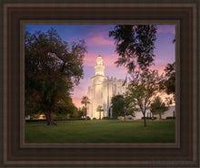 Load image into Gallery viewer, St. George Enlightenment Open Edition Canvas / 11 X 14 Brown Frame Art