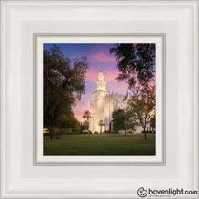 Load image into Gallery viewer, St. George Enlightenment Open Edition Canvas / 6 X White Frame Art
