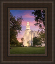 Load image into Gallery viewer, St. George Enlightenment Open Edition Canvas / 8 X 10 Brown Frame Art