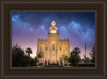 Load image into Gallery viewer, St. George Heavenward Open Edition Canvas / 14 X 21 Brown Frame Art