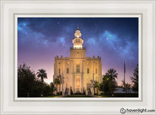 Load image into Gallery viewer, St. George Heavenward Open Edition Canvas / 14 X 21 White Frame Art