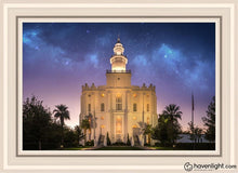 Load image into Gallery viewer, St. George Heavenward Open Edition Canvas / 20 X 30 White Frame Art