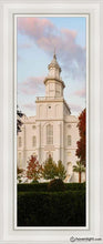 Load image into Gallery viewer, St. George Red Tree Open Edition Canvas / 12 X 36 White Frame Art