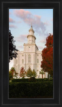 Load image into Gallery viewer, St. George Red Tree Open Edition Canvas / 15 X 30 Black Frame Art