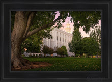 Load image into Gallery viewer, St. George Tree Of Life Open Edition Canvas / 24 X 36 Black Frame Art