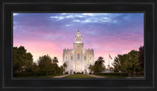 Load image into Gallery viewer, St. George Vista Open Edition Canvas / 15 X 30 Black Frame Art
