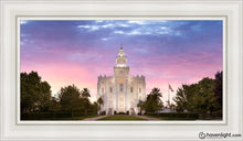 Load image into Gallery viewer, St. George Vista Open Edition Canvas / 15 X 30 White Frame Art