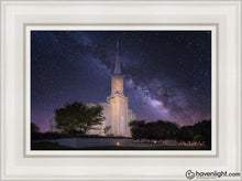 Load image into Gallery viewer, St. Louis Celestial Open Edition Canvas / 12 X 18 White Frame Art