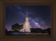 Load image into Gallery viewer, St. Louis Celestial Open Edition Canvas / 20 X 30 Brown Frame Art