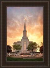 Load image into Gallery viewer, St. Louis Glory To God Open Edition Canvas / 24 X 36 Brown Frame Art
