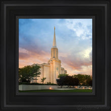 Load image into Gallery viewer, St. Louis Now The Day Is Over Open Edition Canvas / 12 X Black Frame Art