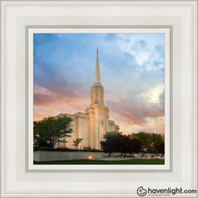 Load image into Gallery viewer, St. Louis Now The Day Is Over Open Edition Canvas / 12 X White Frame Art