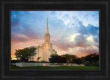 Load image into Gallery viewer, St. Louis Now The Day Is Over Open Edition Canvas / 24 X 36 Black Frame Art